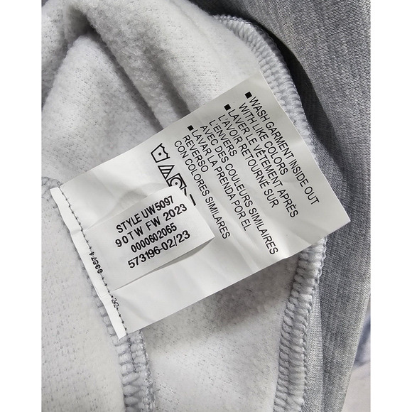 Wisconsin University Badgers Under Armour WOMENS SZ S Hoodie Sweatshirt Gray - Picture 8 of 10